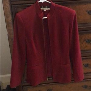 Elite burgandy blazer